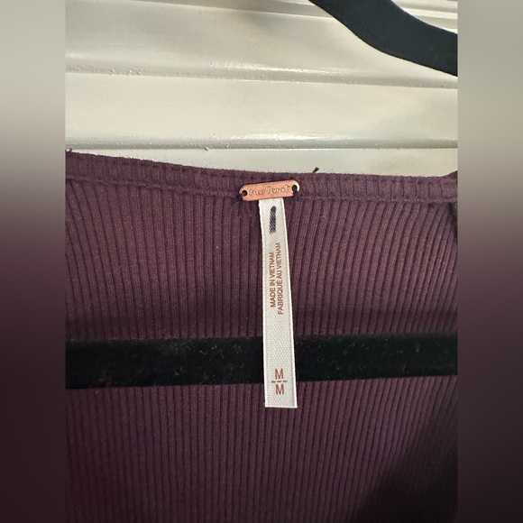 Free People Let’s Talk Baby Tee - Picture 8 of 9